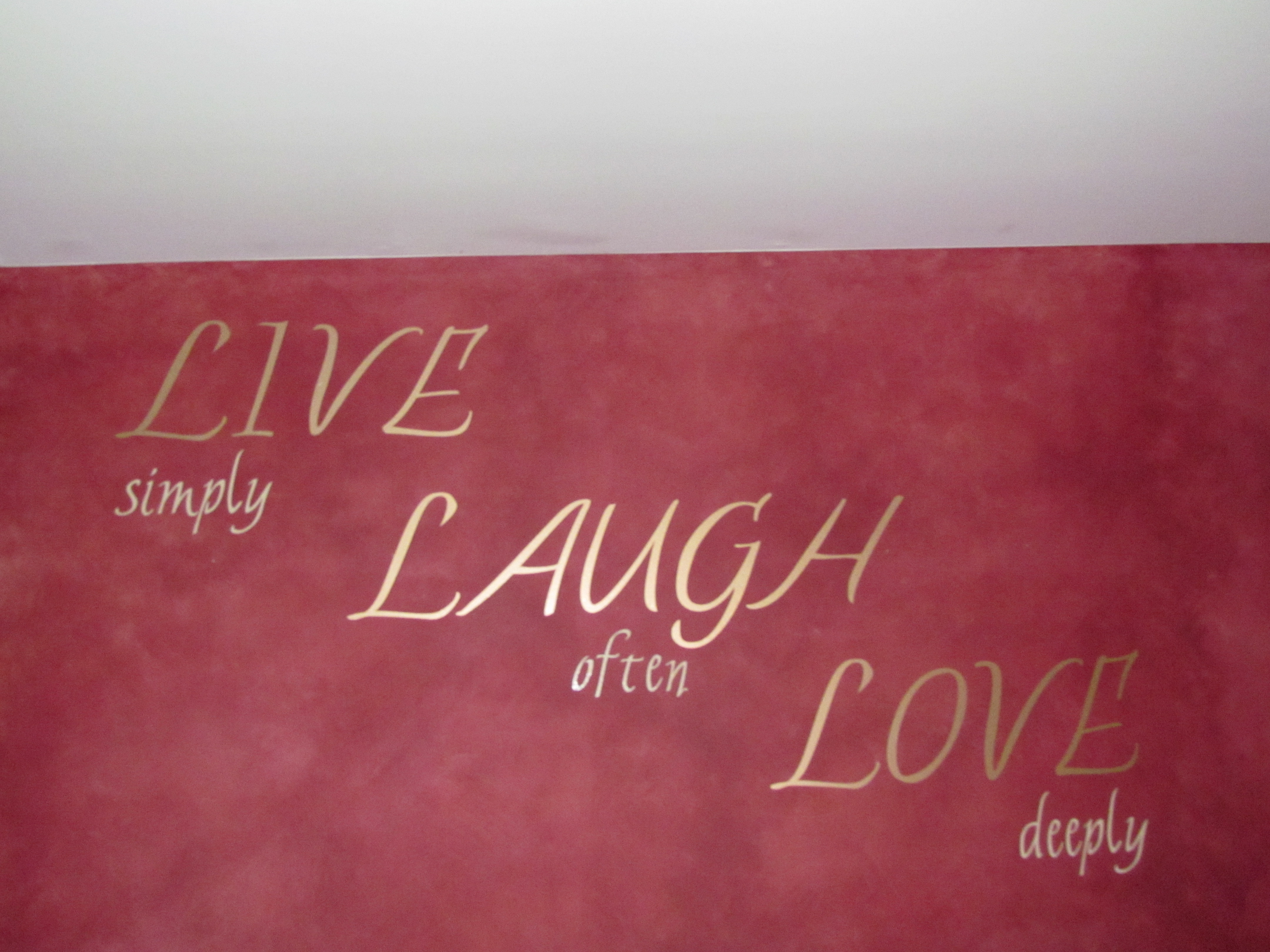 Live Laugh Love Quote